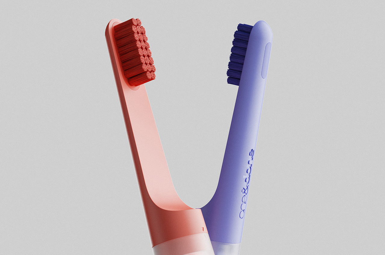 toothbrush，modularization，Creative design，