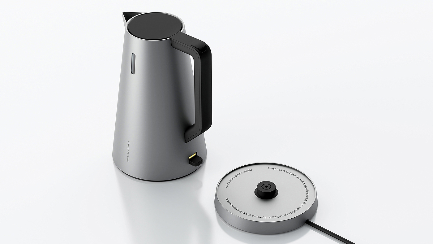 Electric kettle，titanium alloy，Smart appliances，cmf，Shenzhen，Spades，