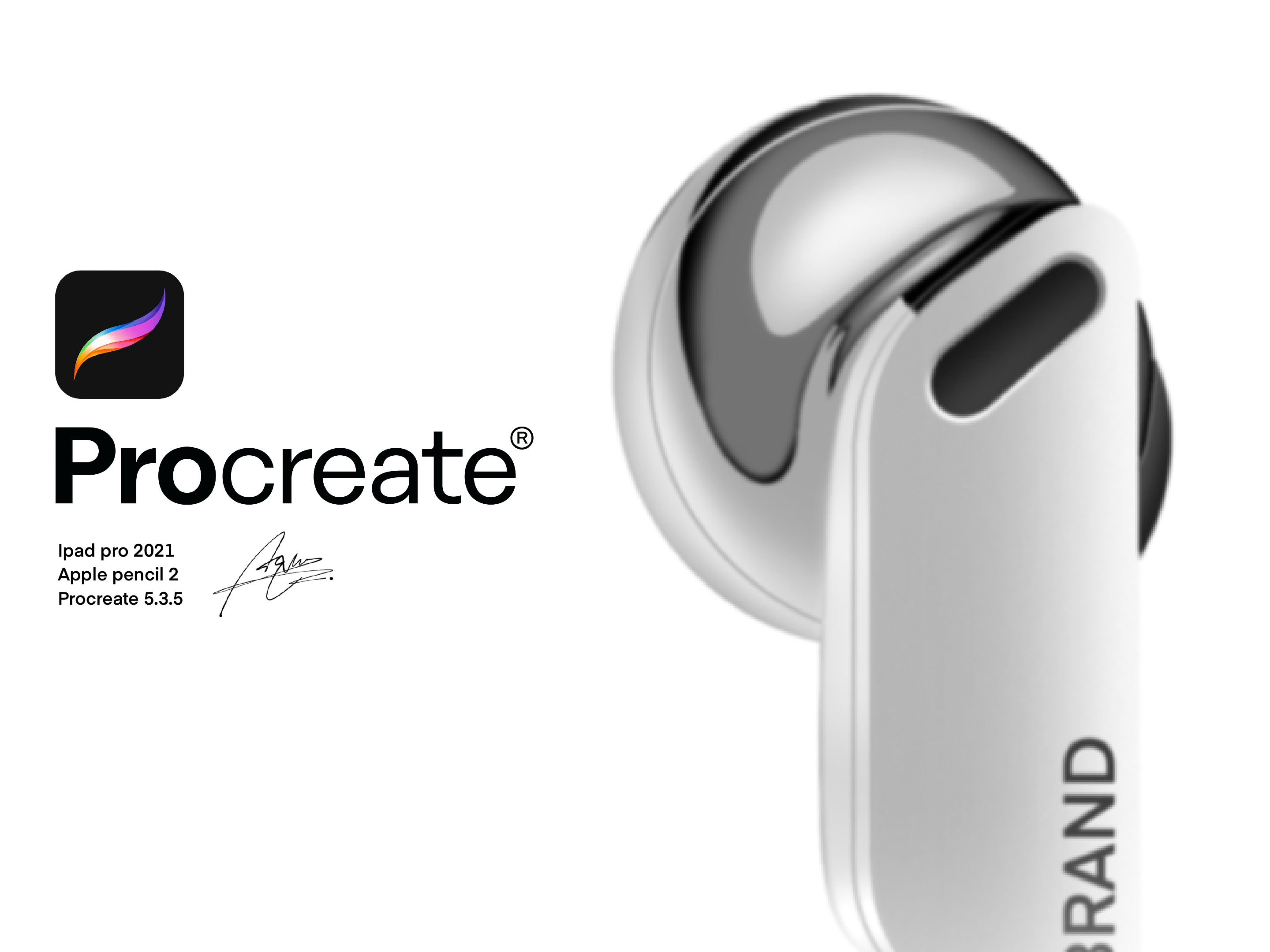 Procreate，industrial design，Ubee ，