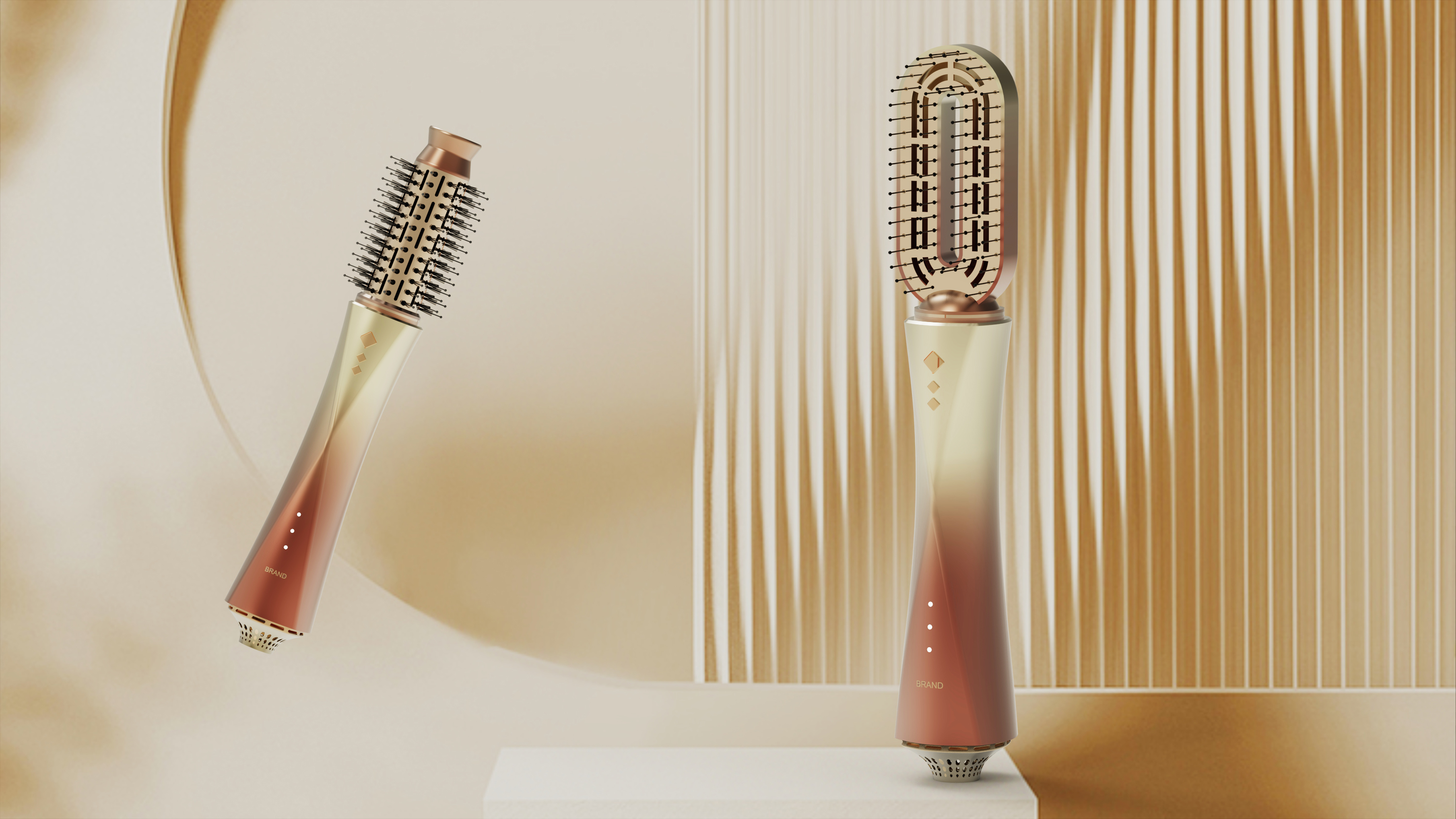 Straight hair comb，Blowing Comb，Hairdressing，Gehu，cosmetology，