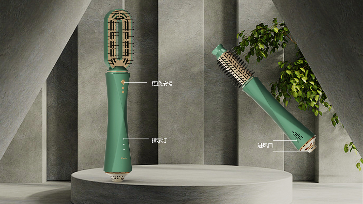 Straight hair comb，Blowing Comb，Hairdressing，Gehu，cosmetology，