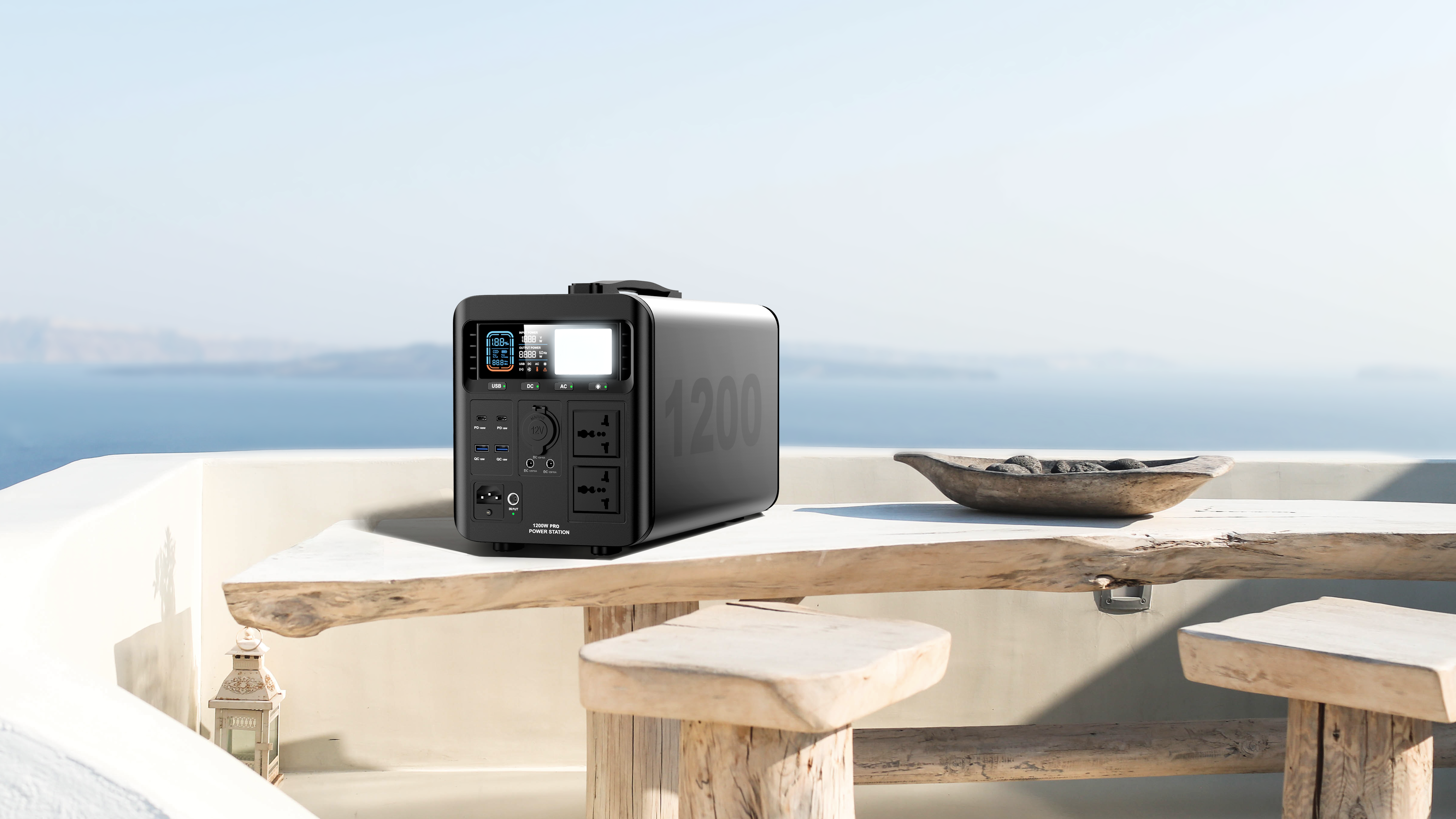 Energy storage power supply，single surface，Simplicity，Functional partition，