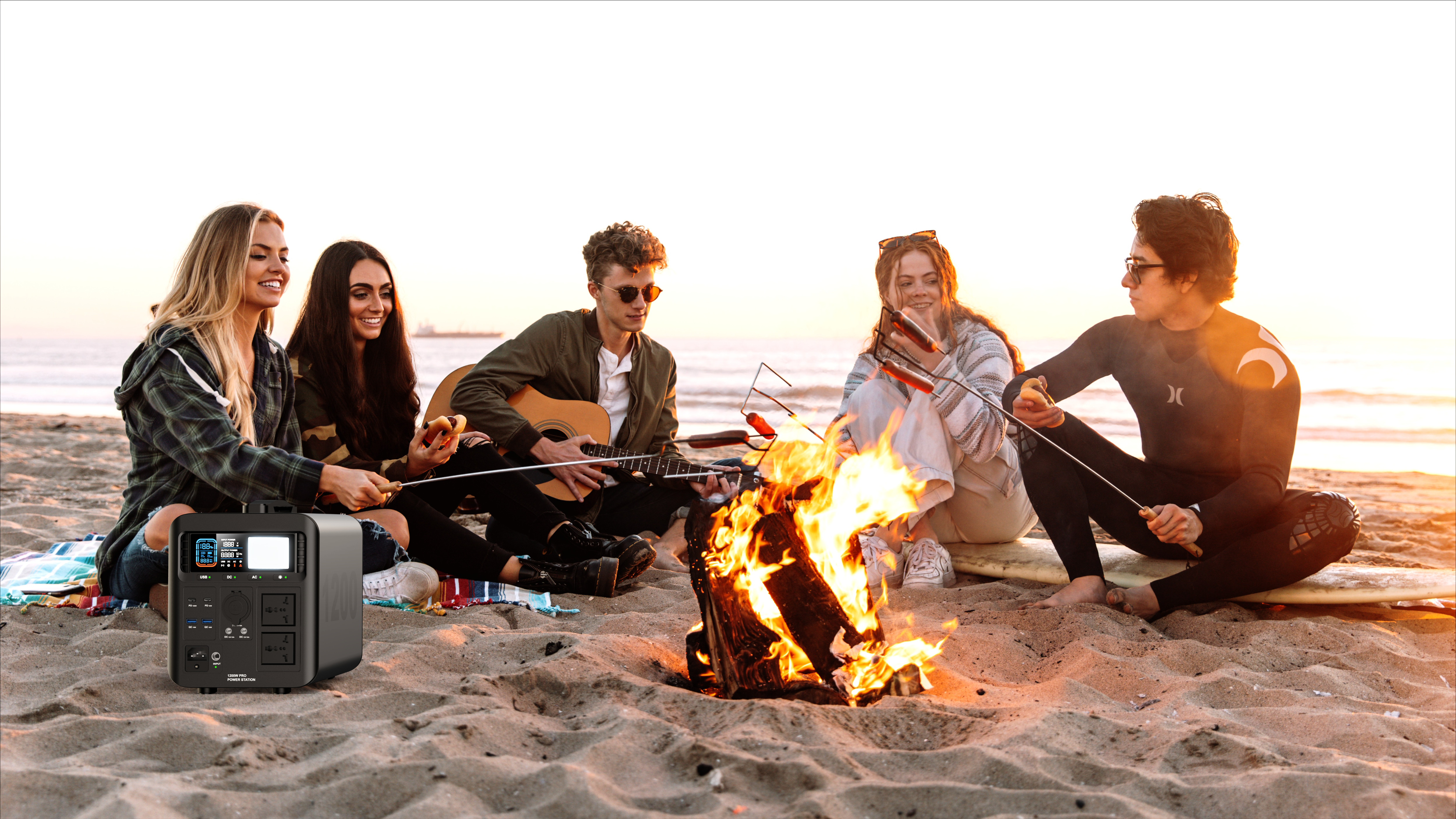 Energy storage power supply，single surface，Simplicity，Functional partition，