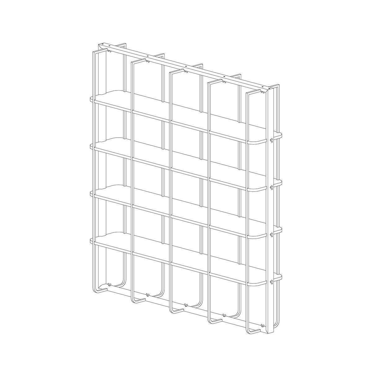 HIZA，furniture，Storage rack，goods shelves，