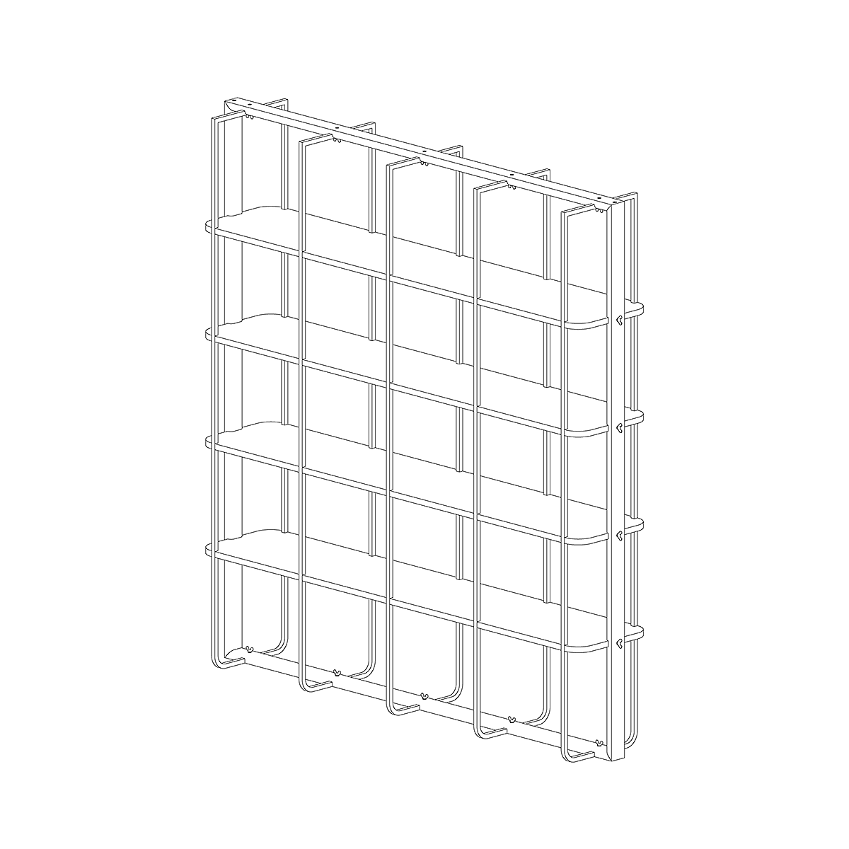 HIZA，furniture，Storage rack，goods shelves，