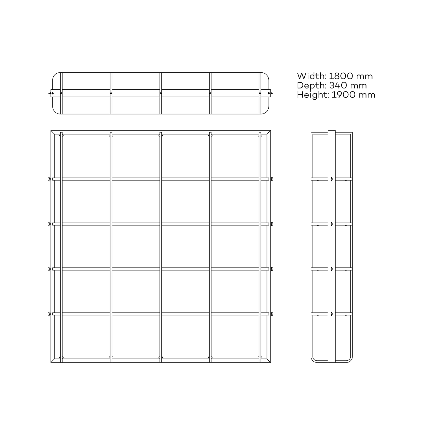 HIZA，furniture，Storage rack，goods shelves，