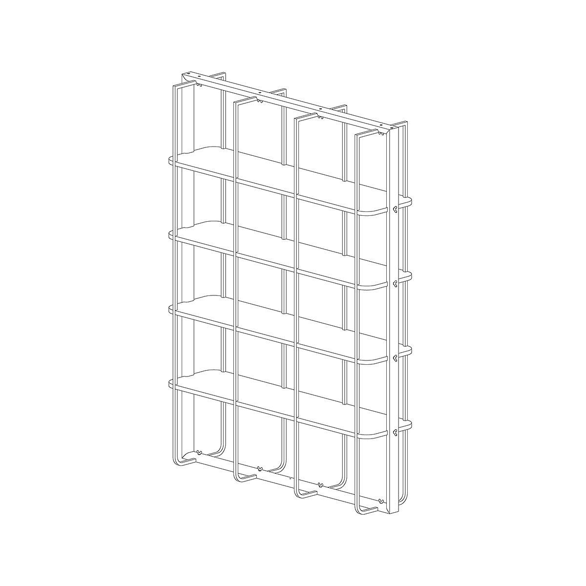 HIZA，furniture，Storage rack，goods shelves，