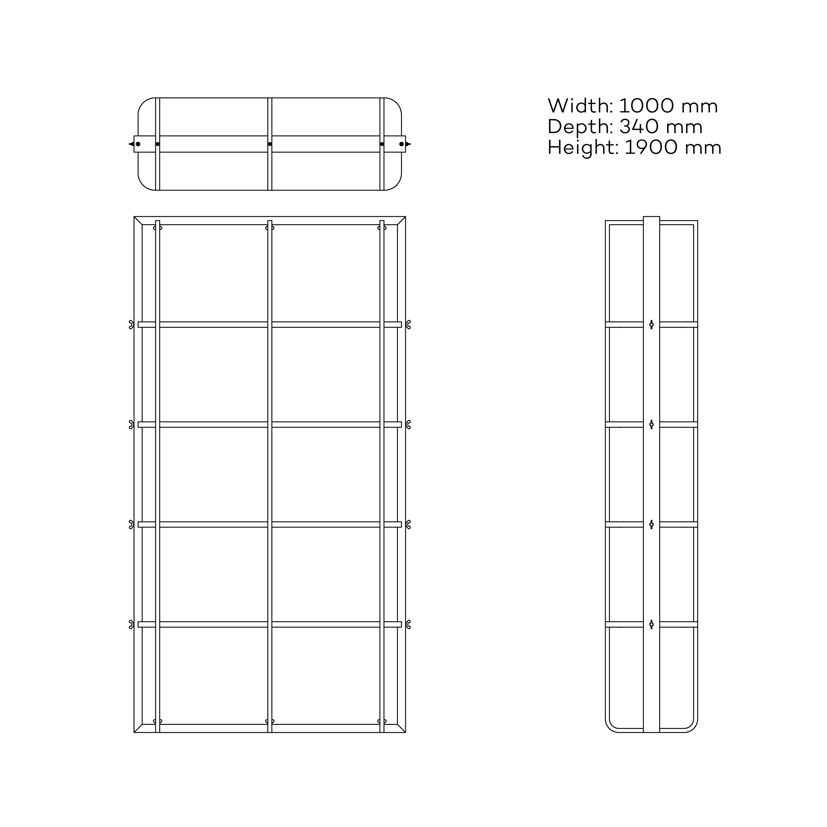 HIZA，furniture，Storage rack，goods shelves，
