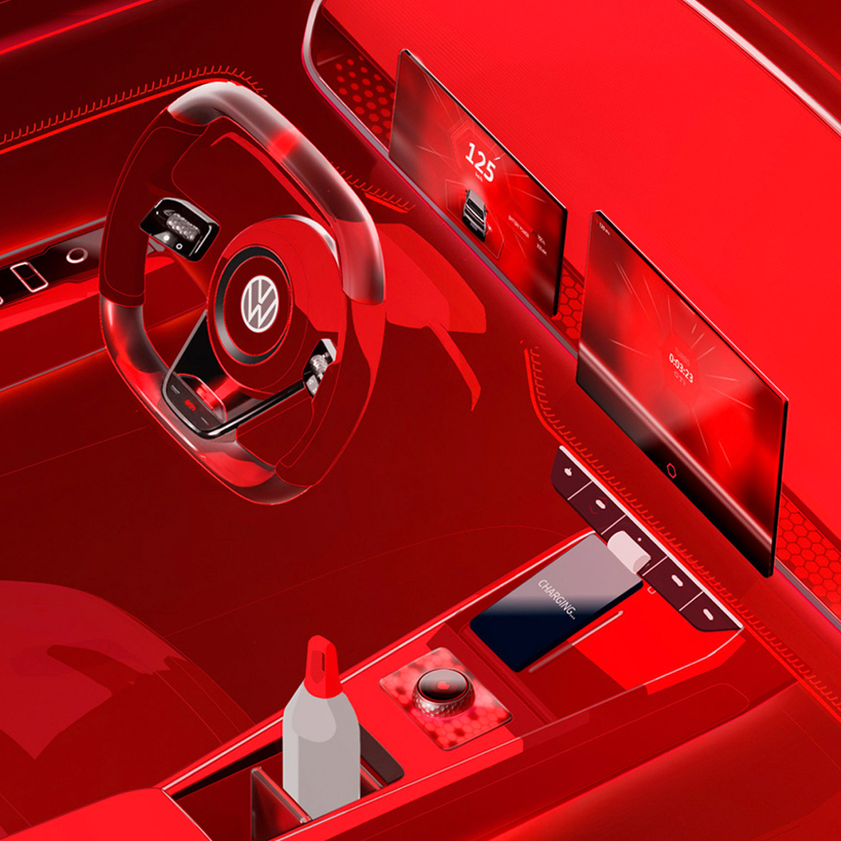 Volkswagen ID. GTI，public，automobile，vehicle，