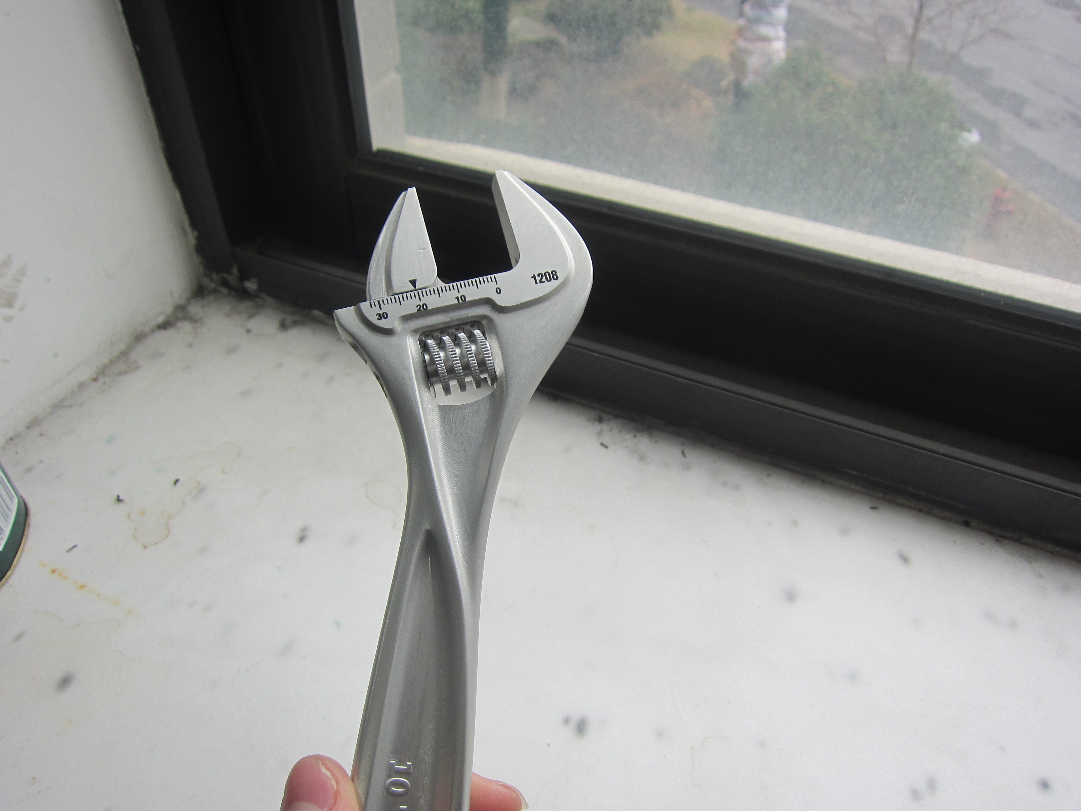 Adjustable wrench, hand tool design, tool design，