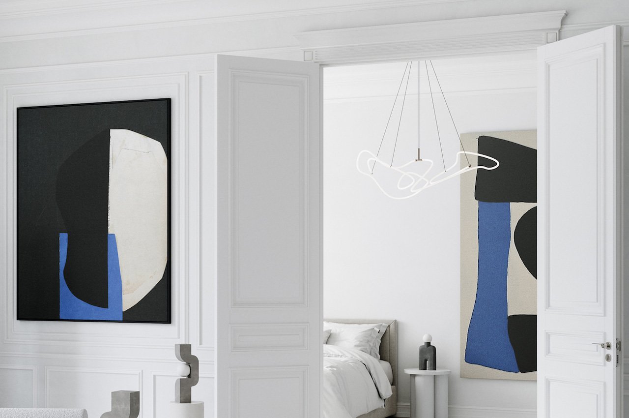 a chandelier，ghost，lighting，branch-shaped，