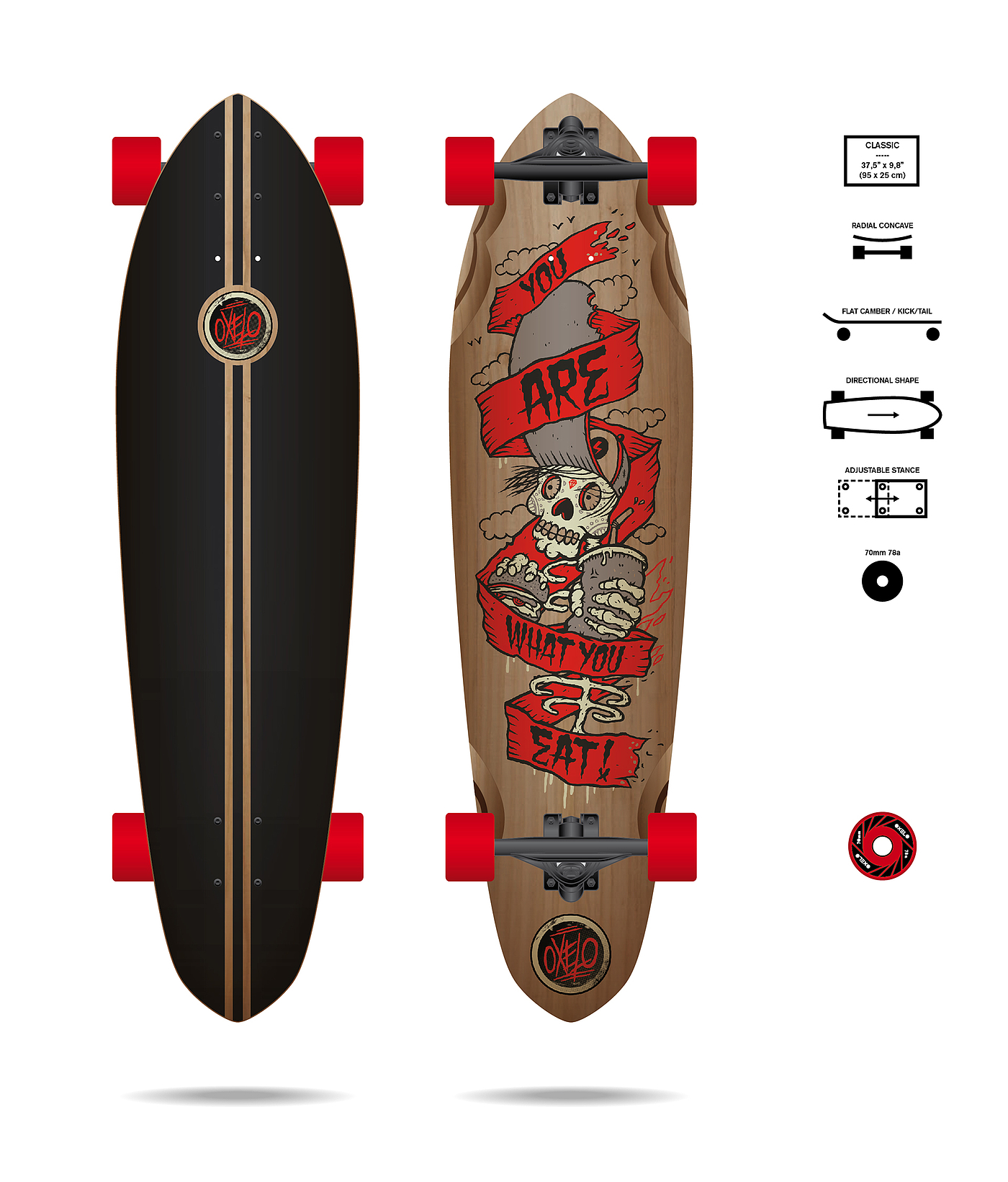 OXELO，Skate，woodiness，product design，