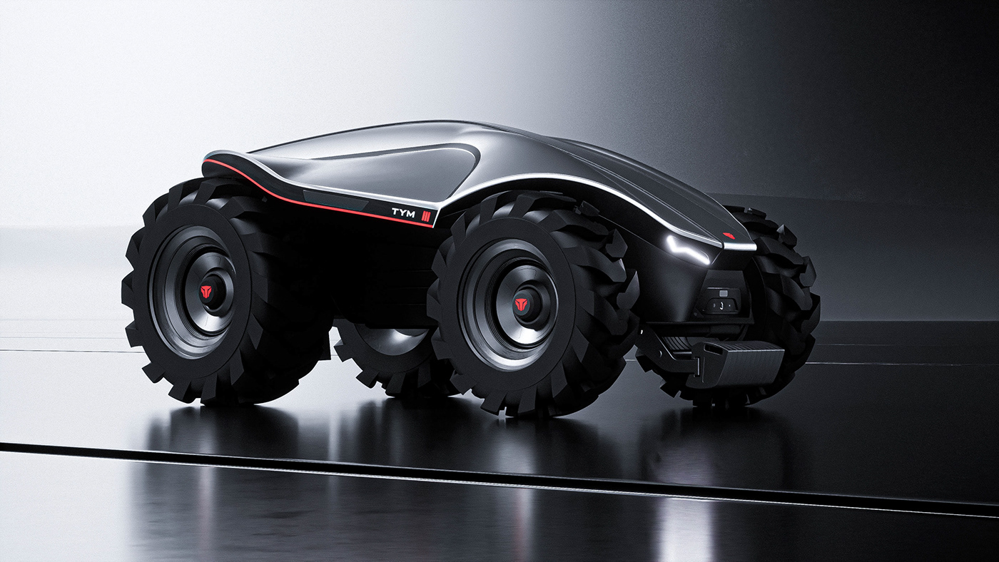 Tractor，industrial design，automobile，concept，Project Valor，