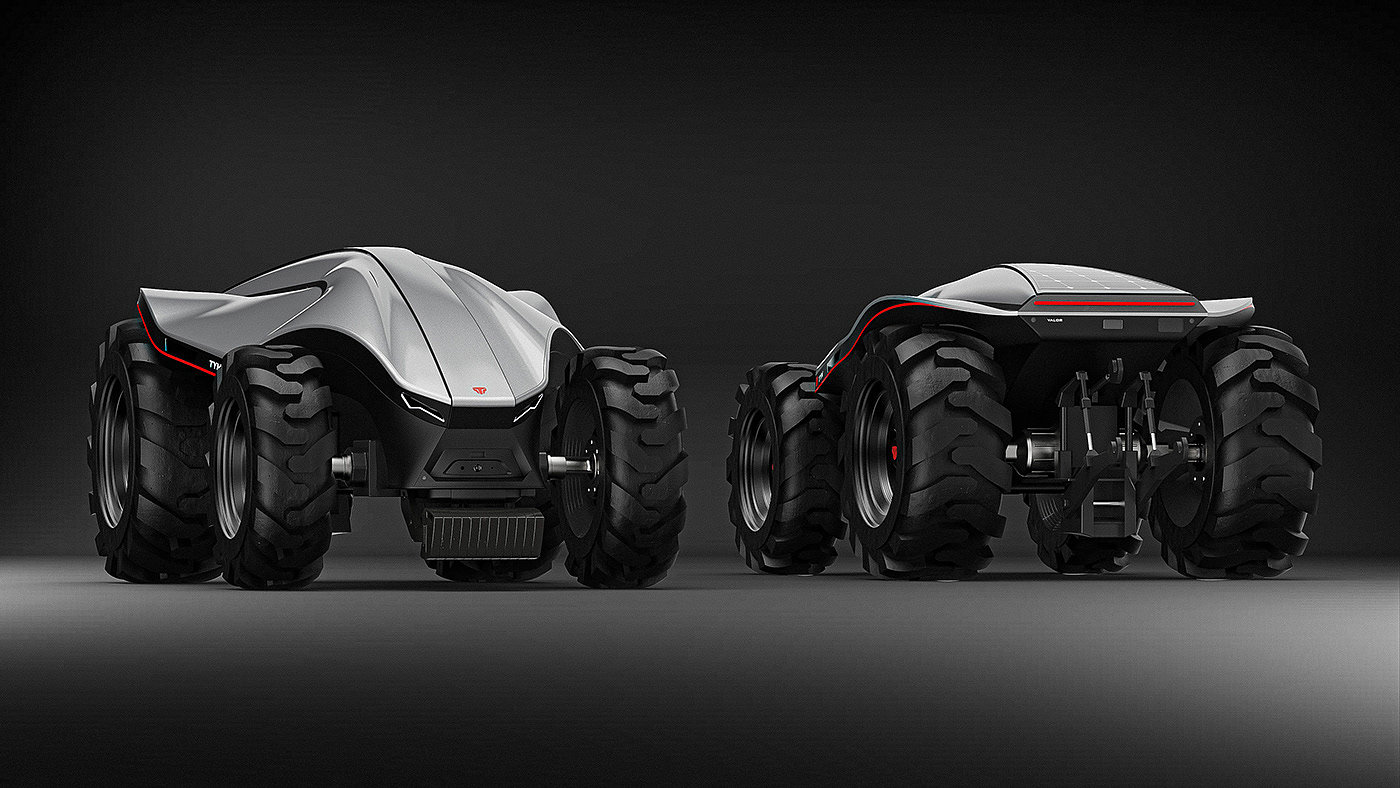 Tractor，industrial design，automobile，concept，Project Valor，