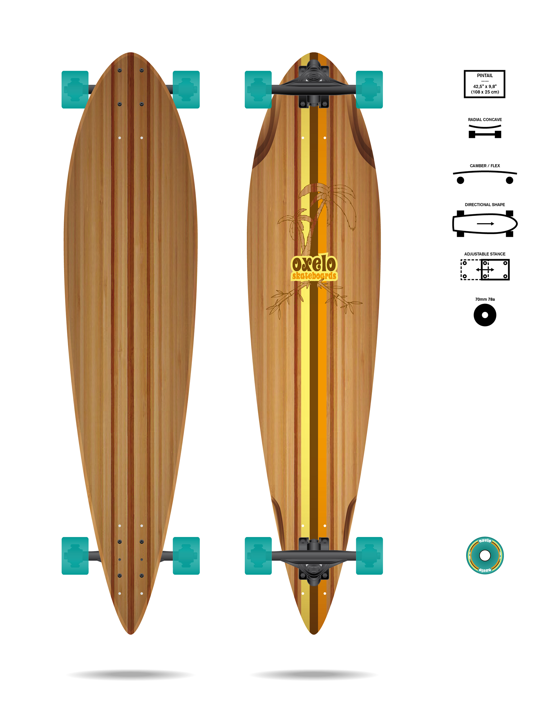 OXELO，Skate，woodiness，product design，