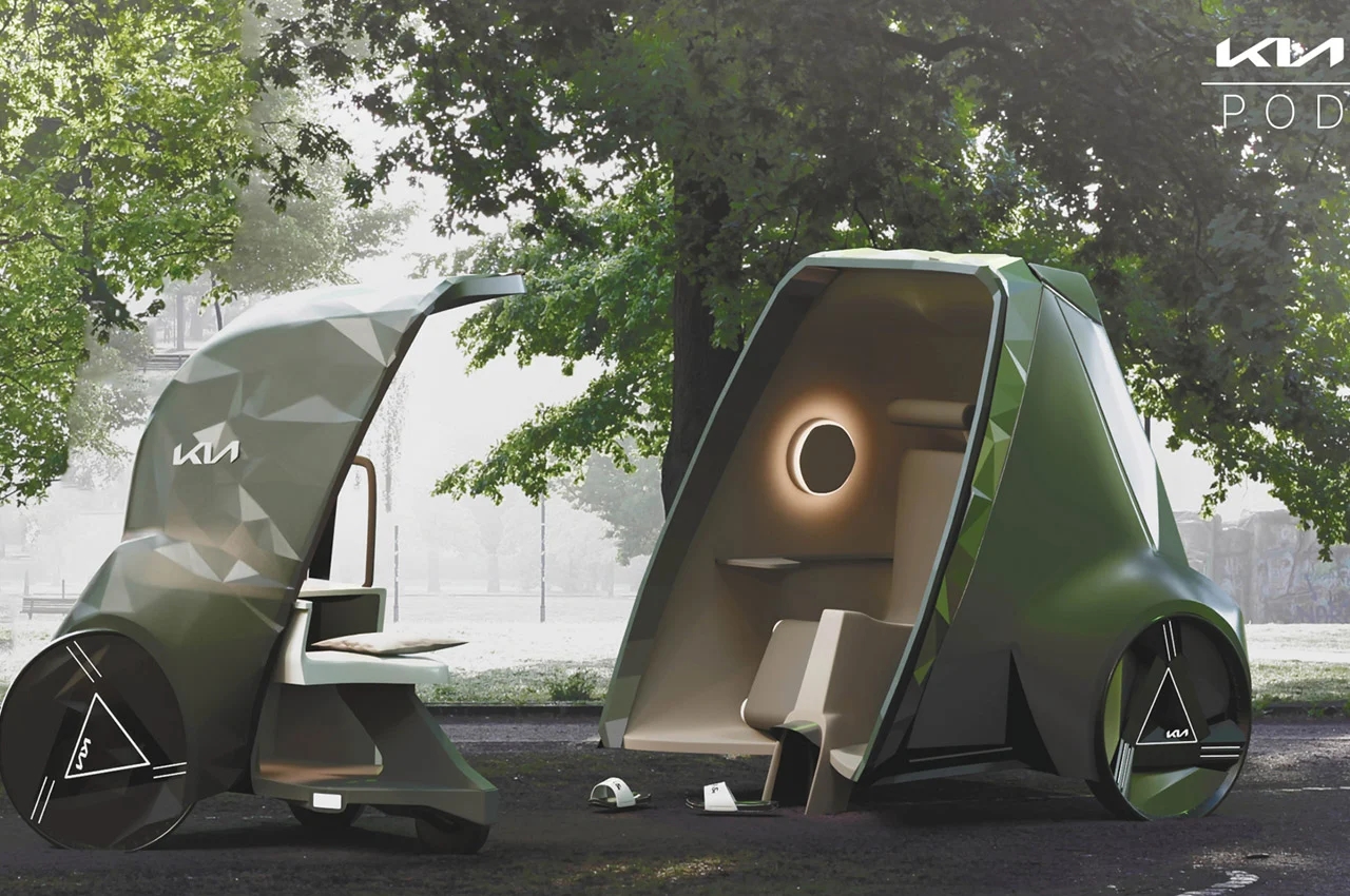 concept，kIa ，Pod，industrial design，