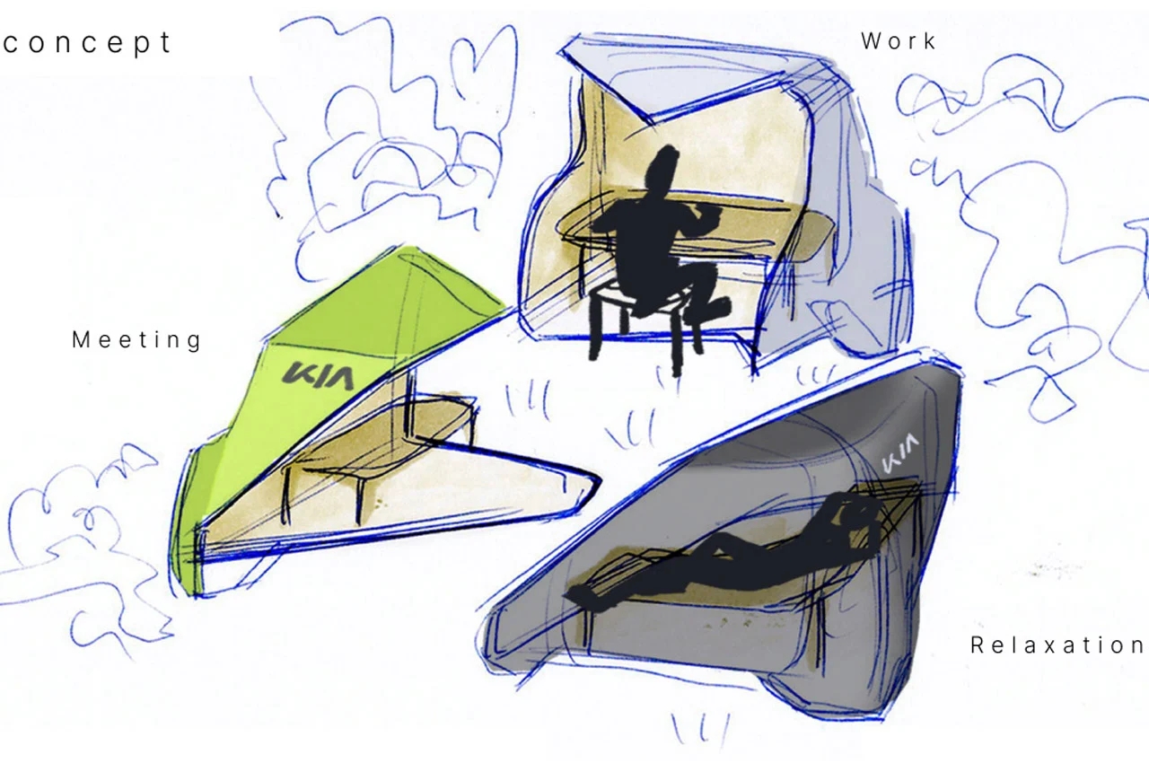 concept，kIa ，Pod，industrial design，