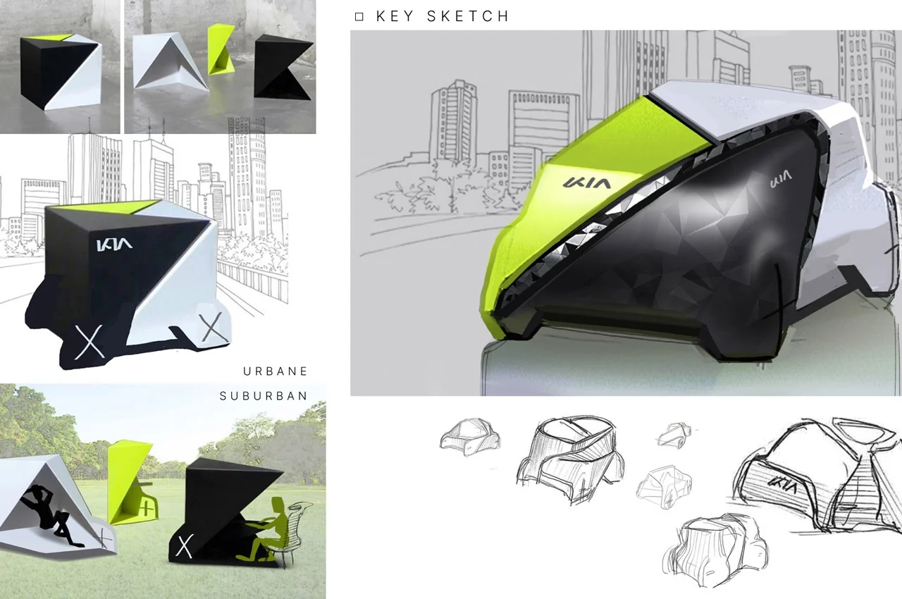 concept，kIa ，Pod，industrial design，