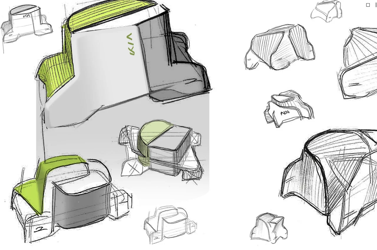 concept，kIa ，Pod，industrial design，