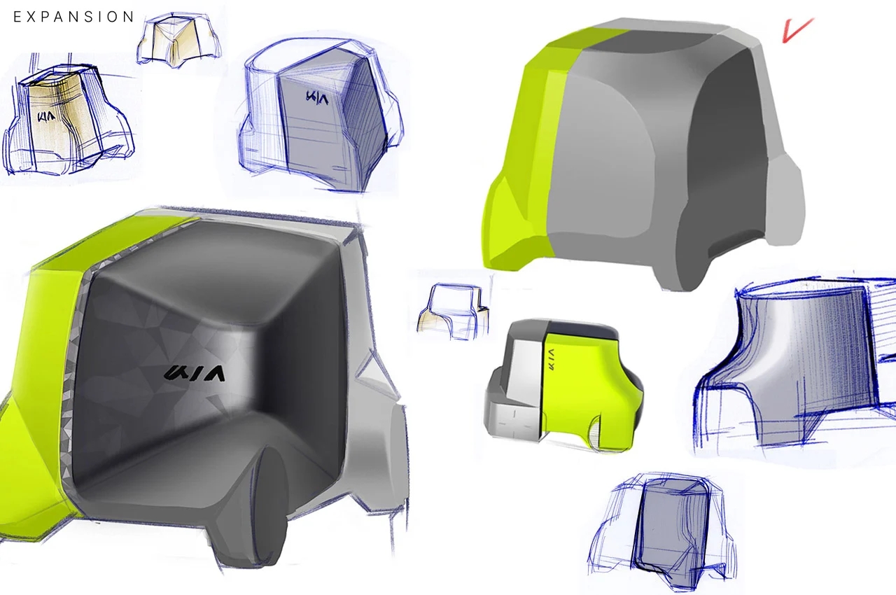 concept，kIa ，Pod，industrial design，