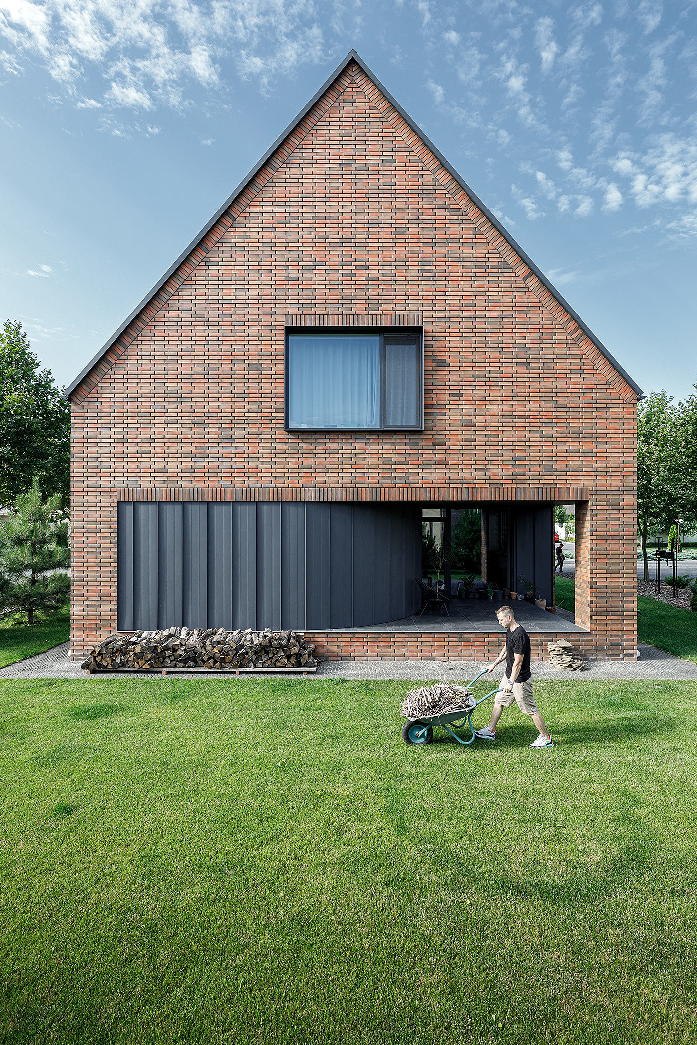 residence，Architecture，Brick and Brick，