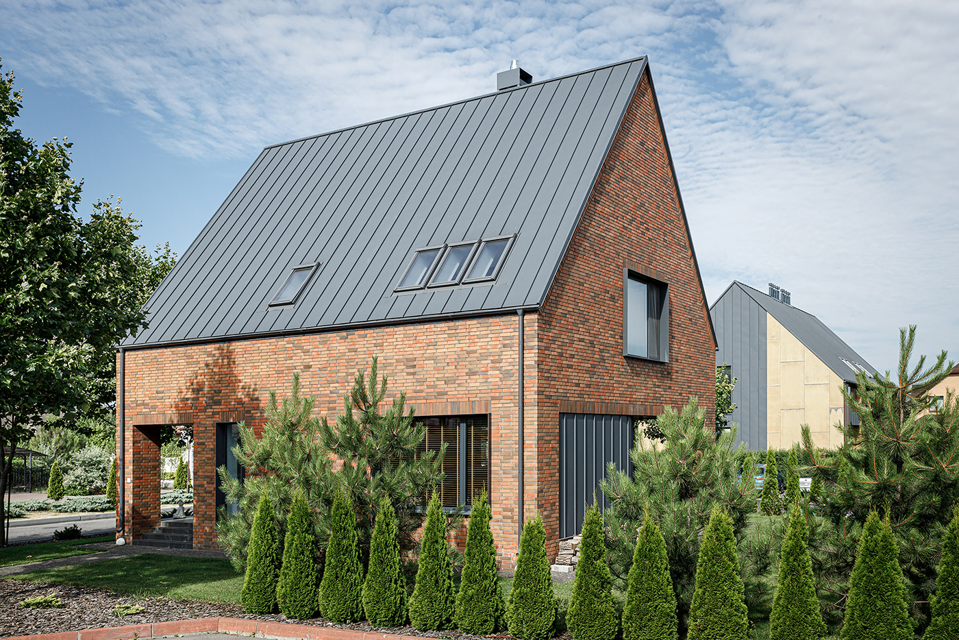 residence，Architecture，Brick and Brick，