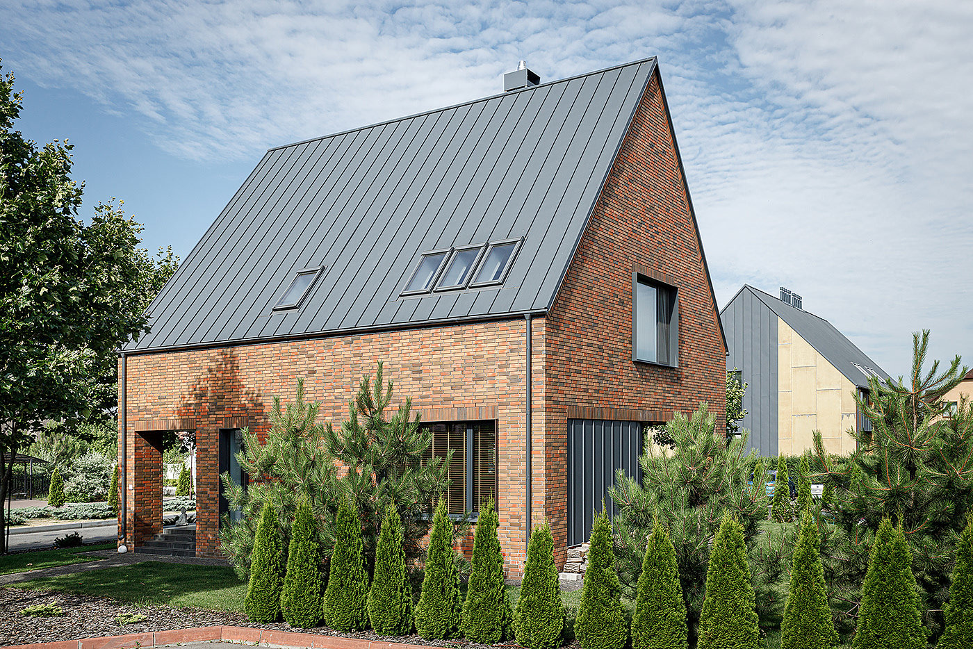 residence，Architecture，Brick and Brick，
