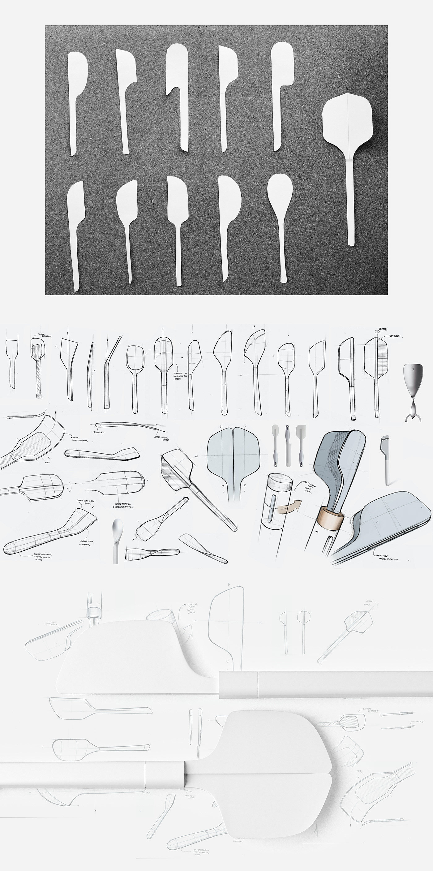 spatula，product design，kitchenware，Mechanics，