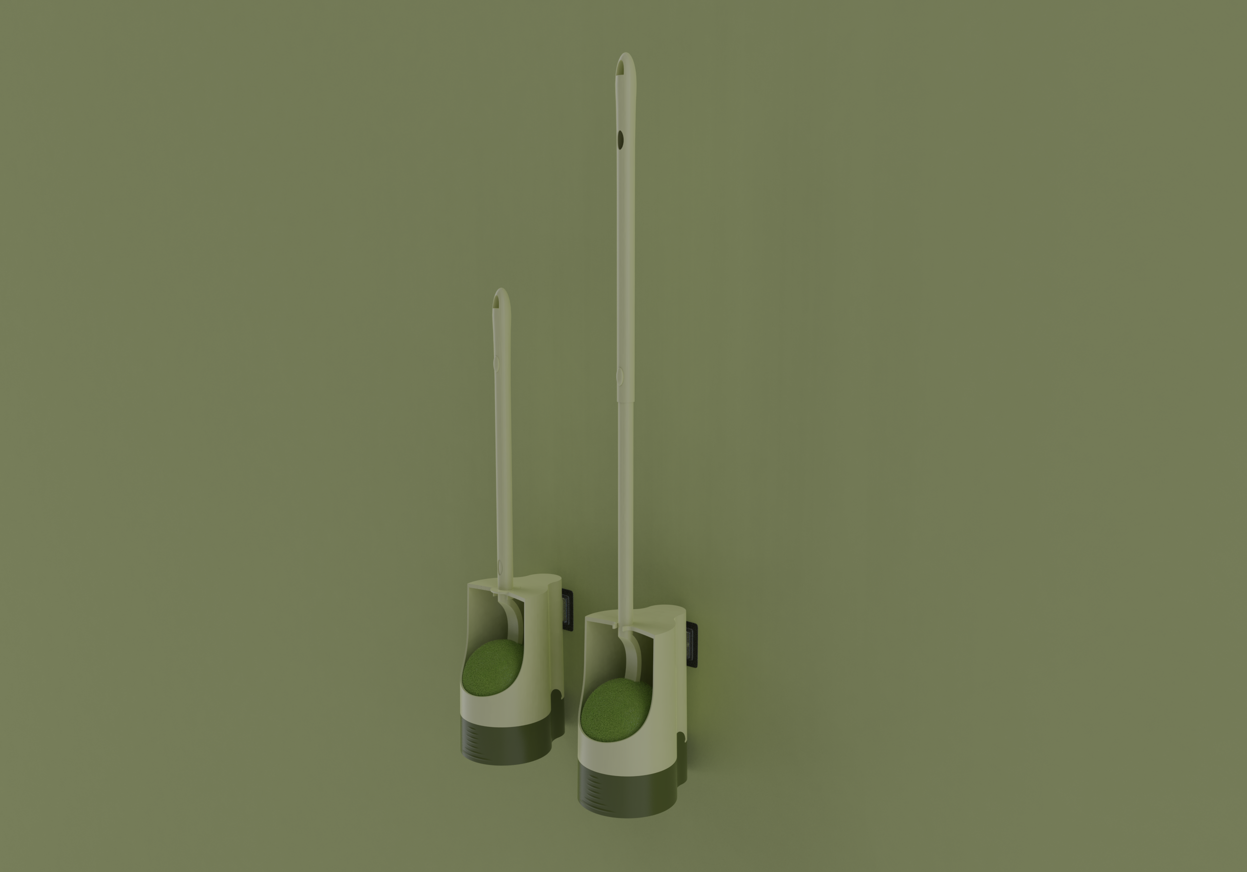 Toilet brush，storage box，Can be hung on the wall，Easy access，