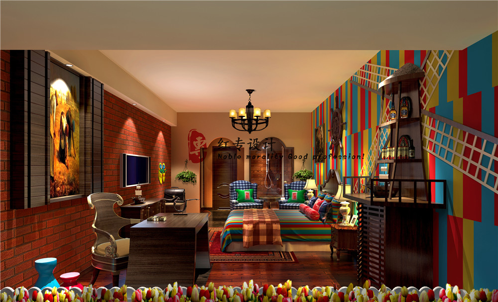 Theme hotel design，Hotel Design，Chengdu Hongzhuan，