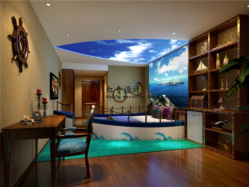 Theme hotel design，Hotel Design，Chengdu Hongzhuan，