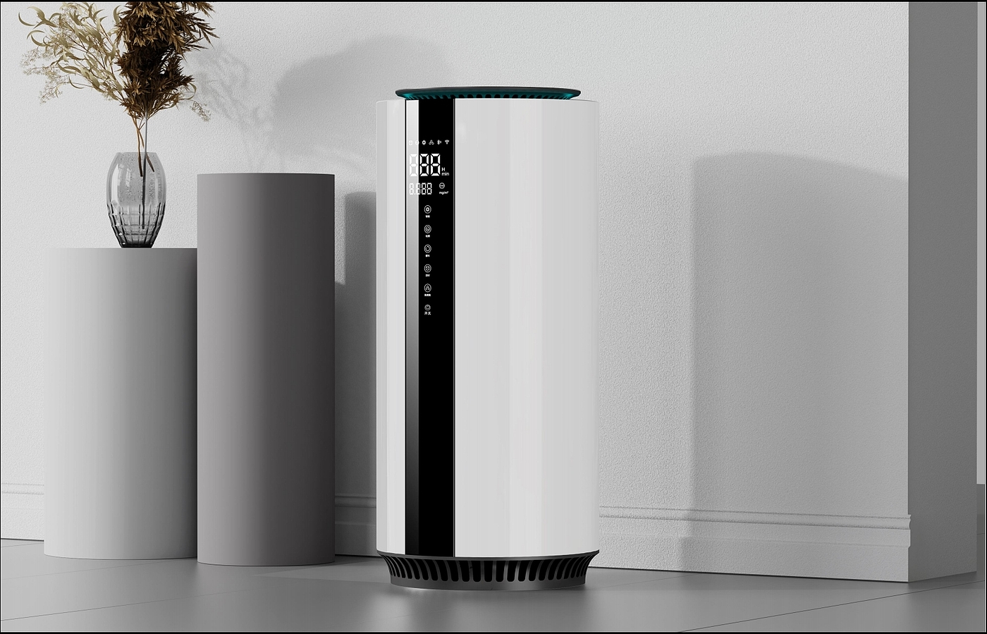 air cleaner，Floor type air purifier，Formaldehyde detection，Vehicle fragrance，