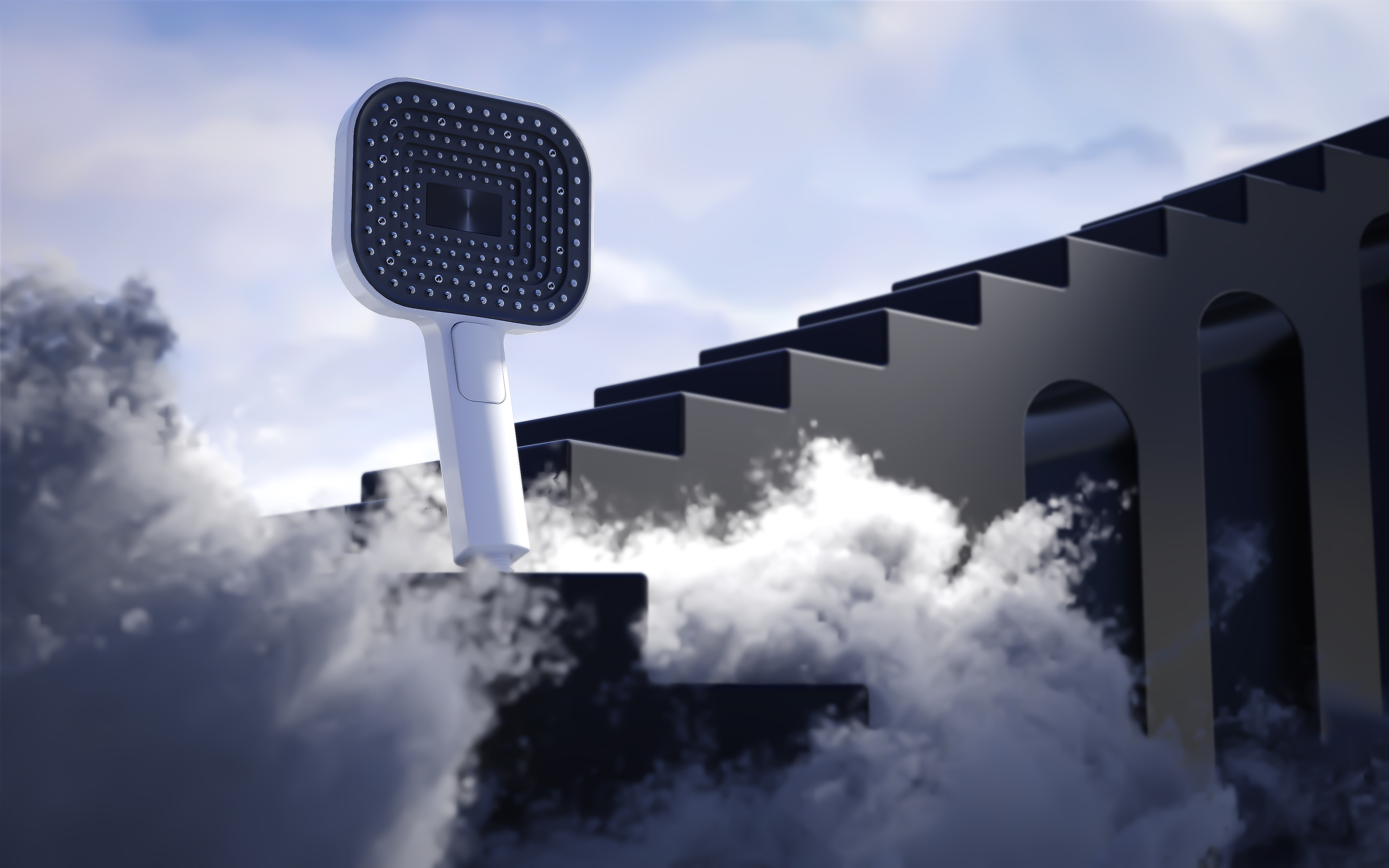 Shower，bathroom，shower，Hand-held top spray，industrial design，