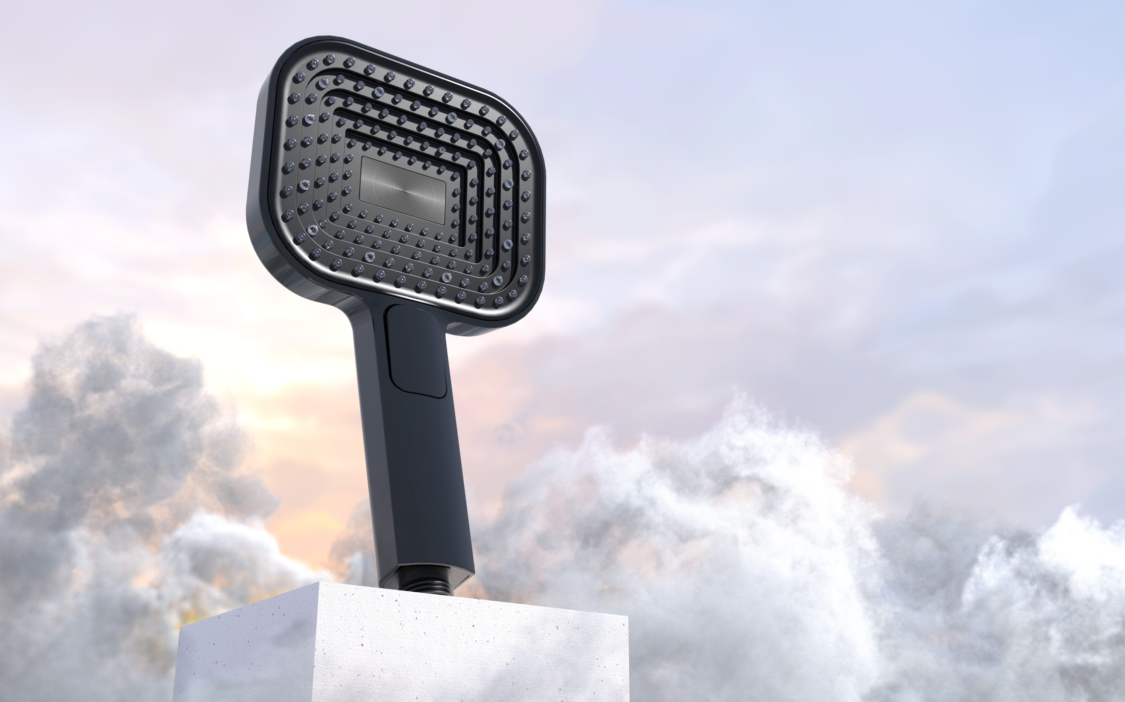 Shower，bathroom，shower，Hand-held top spray，industrial design，