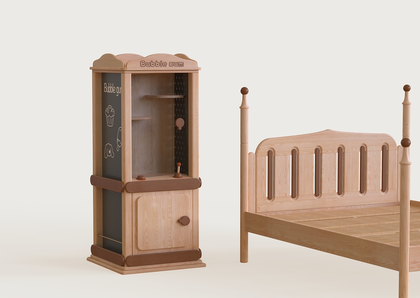 furniture design ，Bookcase design，Creative and interesting，Children's furniture，Creative furniture，