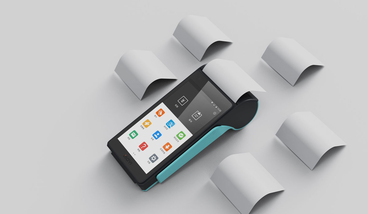 Design of Handheld POS Machine，POS machine design，Payment Terminal Product Design，End Product Design，Handheld product design，