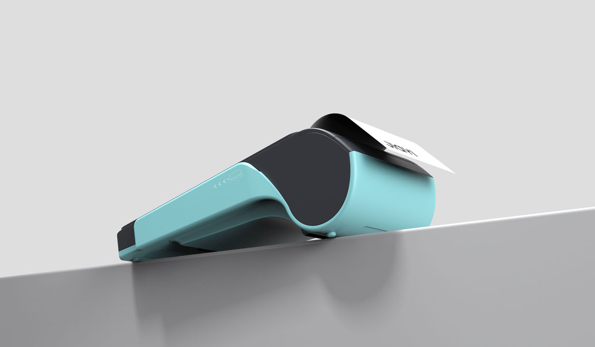 Design of Handheld POS Machine，POS machine design，Payment Terminal Product Design，End Product Design，Handheld product design，