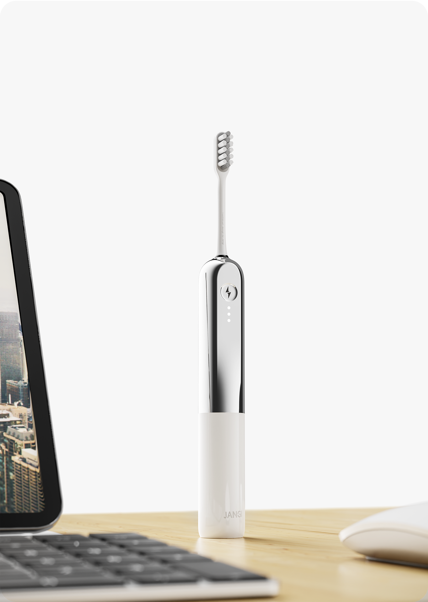 product design，industrial design，keyshot，BLENDER，Electric toothbrush，Render，