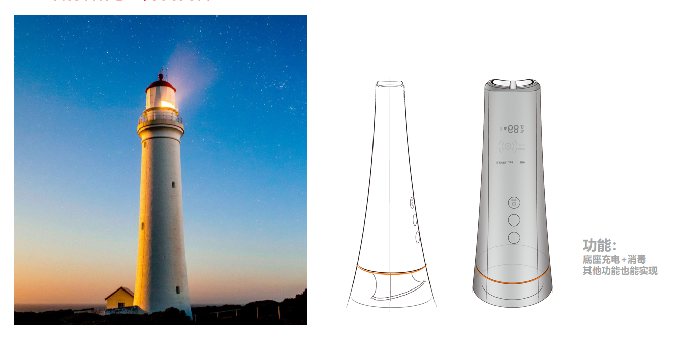 Beauty radiofrequency instrument，Appearance design，Little Lighthouse，