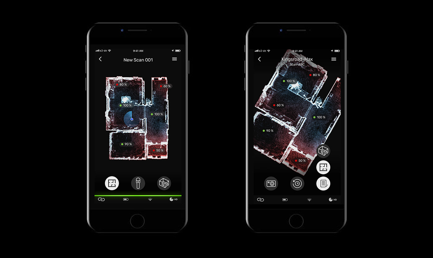 laser scanning，user interface，Mobile application，ui，