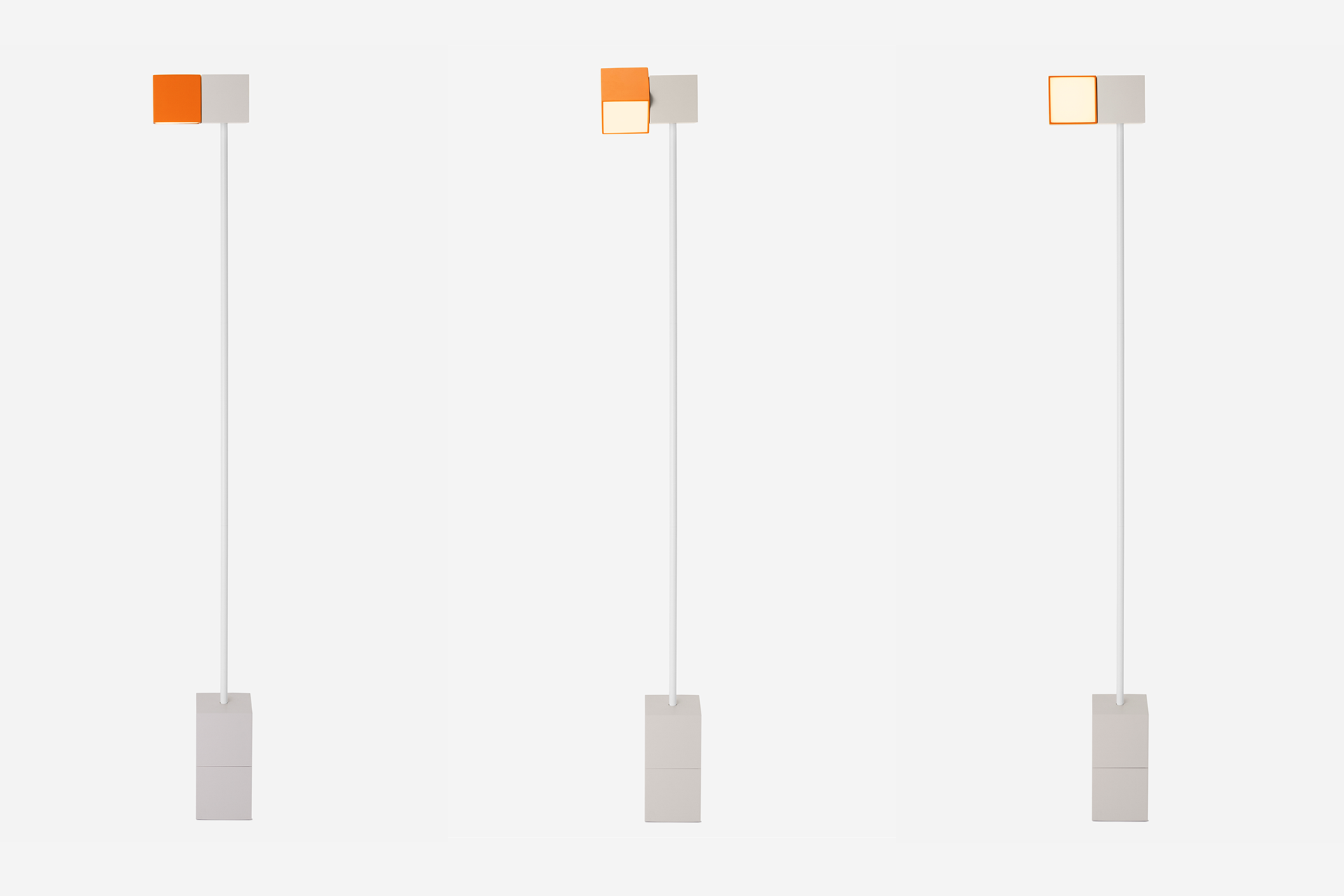 3D printing，lighting design ，orange，Desk lamp，