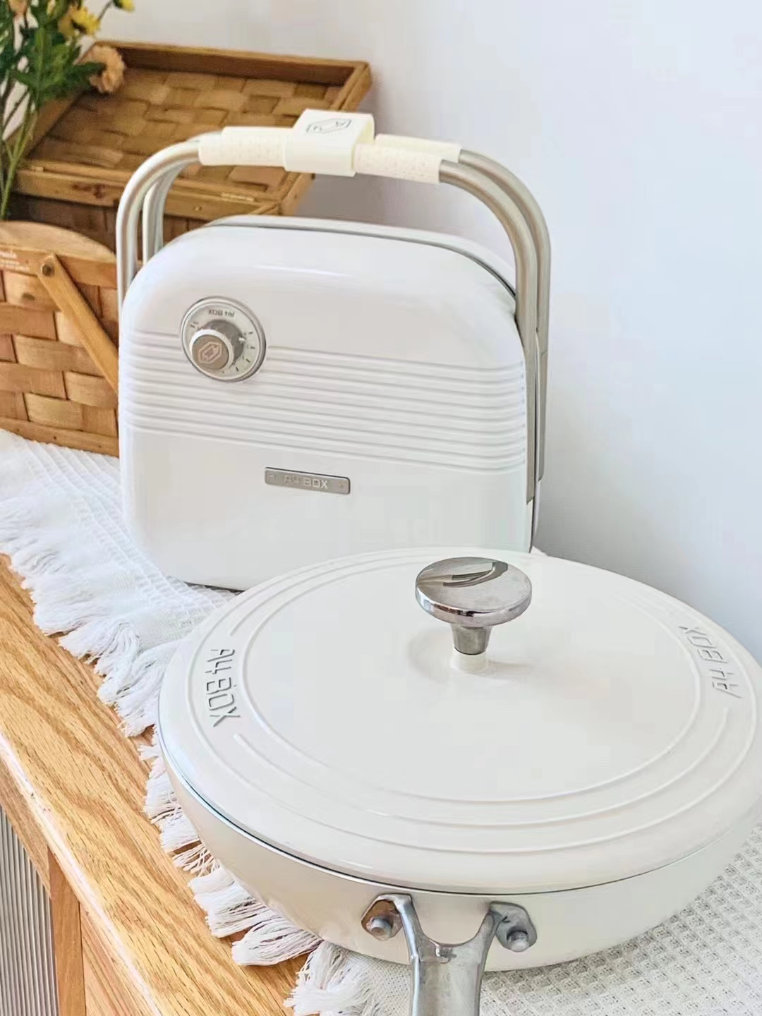 Wok，cooker，Fried wok，cookware，kitchen，Suitable box，Enamel，