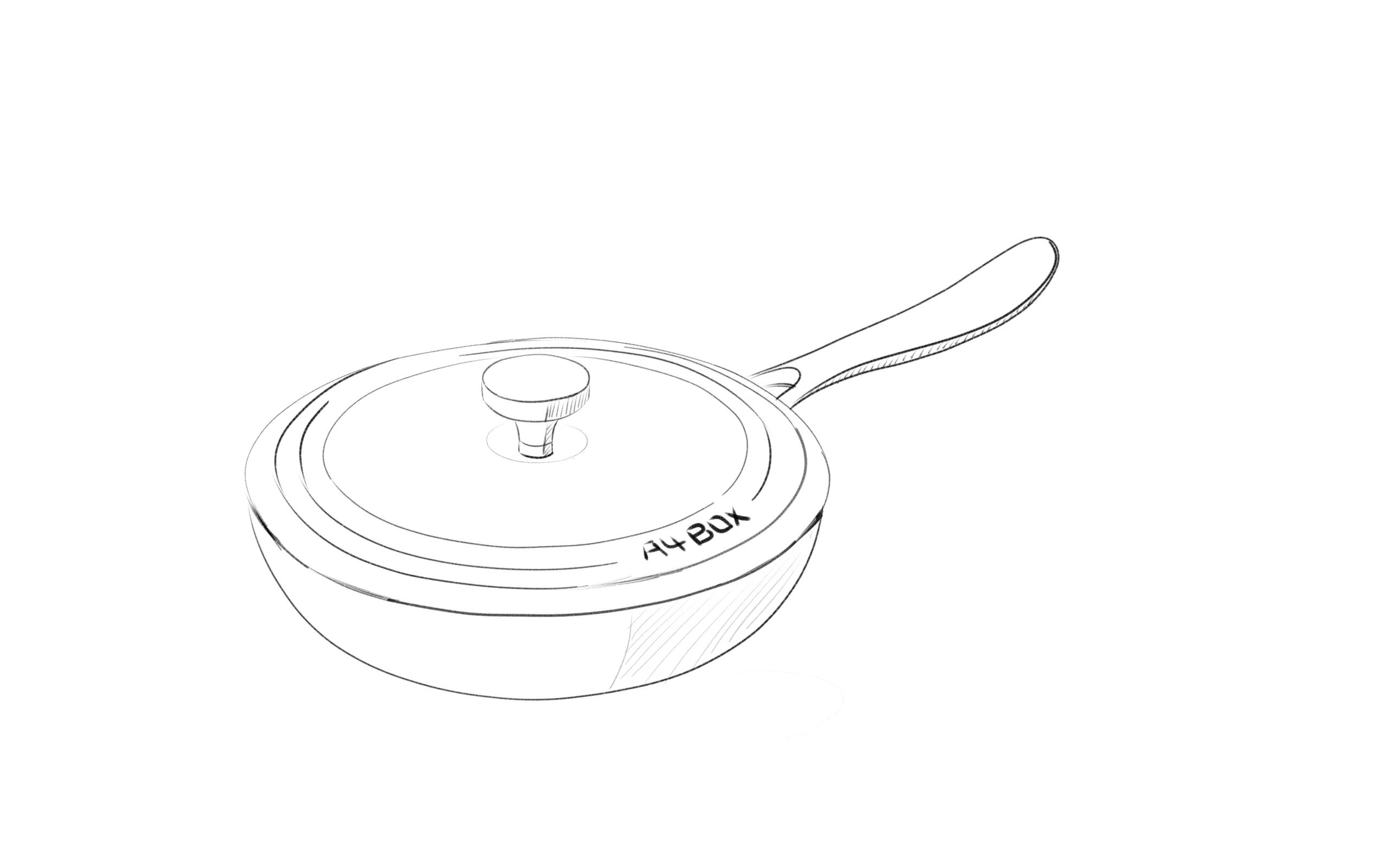 Wok，cooker，Fried wok，cookware，kitchen，Suitable box，Enamel，