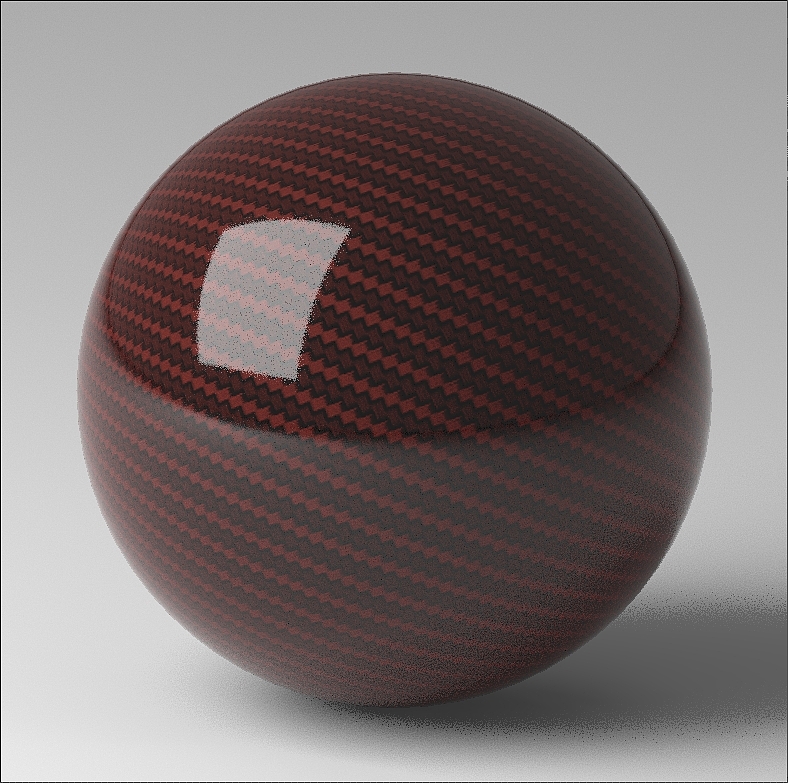 3D Material Ball，Render，Sports car design，carbon fibre，