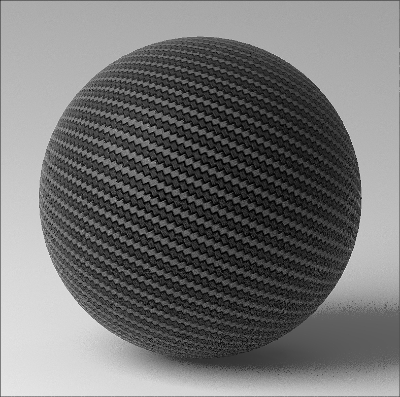 3D Material Ball，Render，Sports car design，carbon fibre，