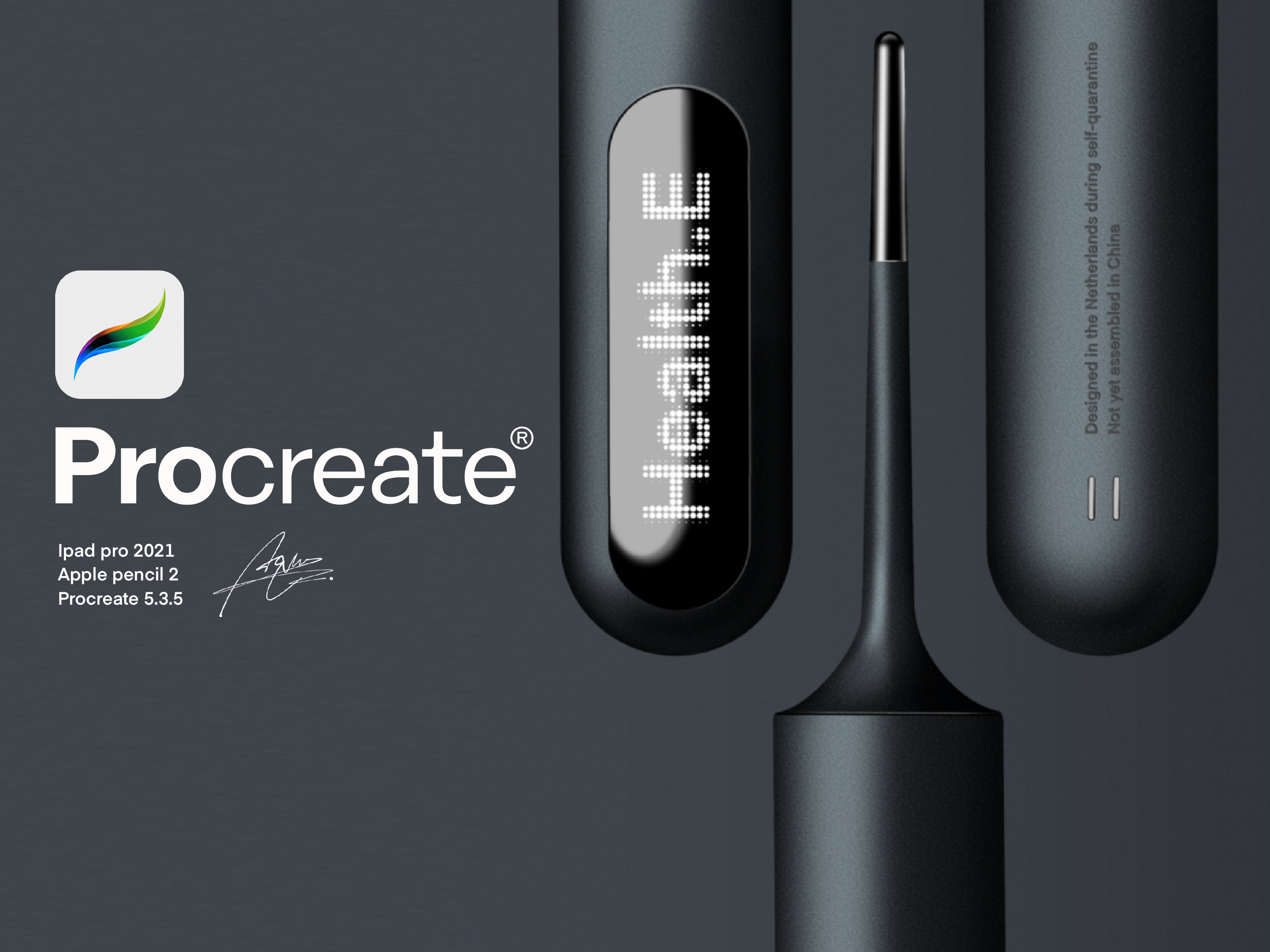 industrial design，Ubee ，Procreate，