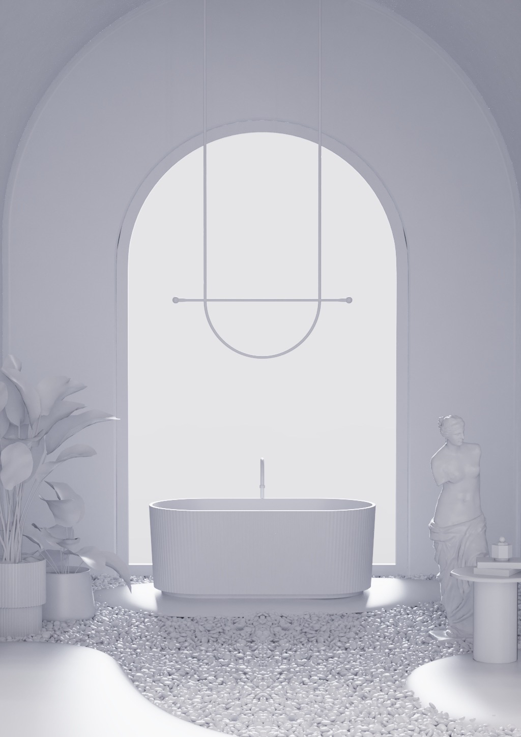 Keyshot rendering，Rhinoceros modeling，Scene rendering，Home design，Bathroom design，