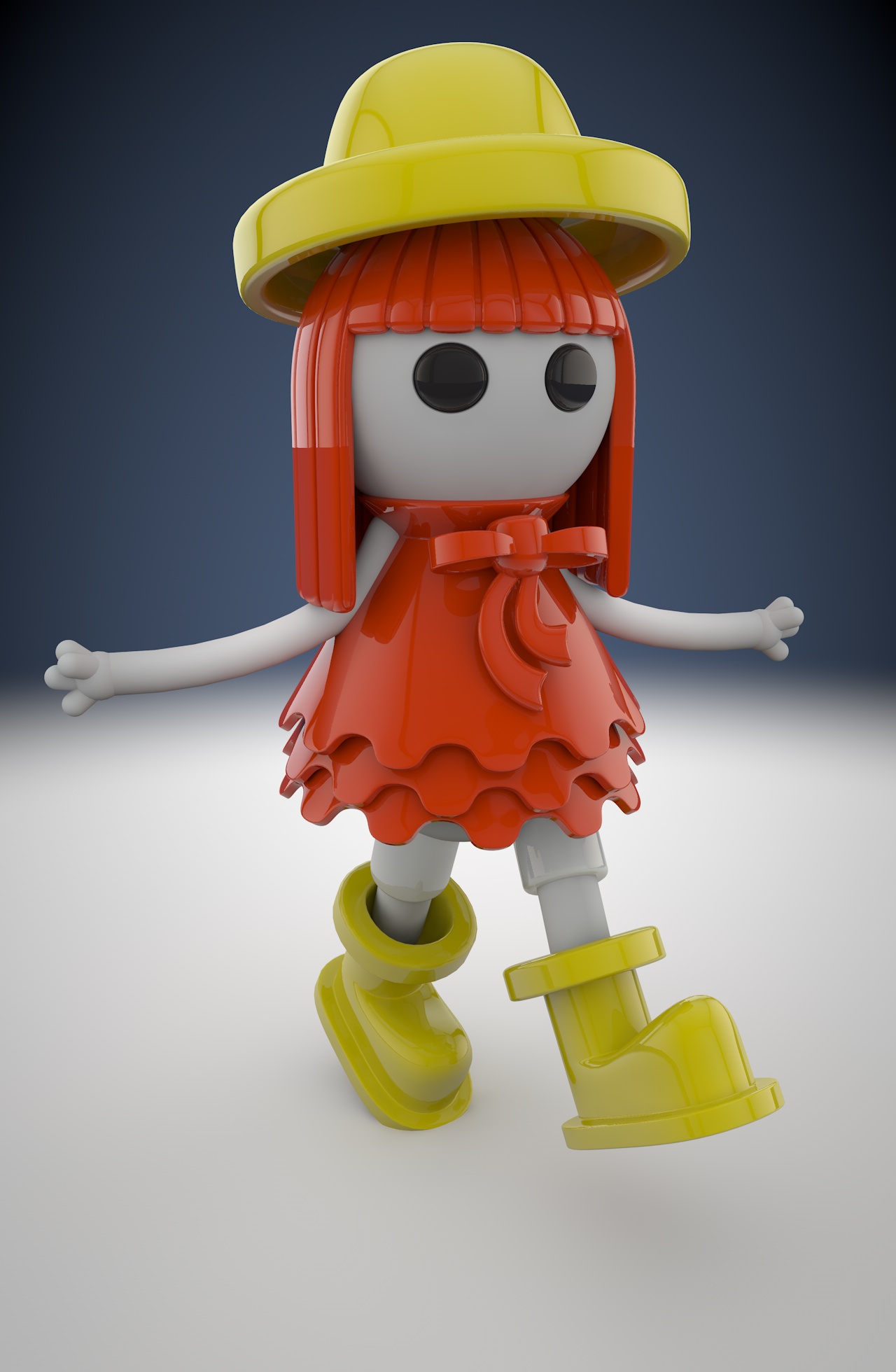 modeling，Render，