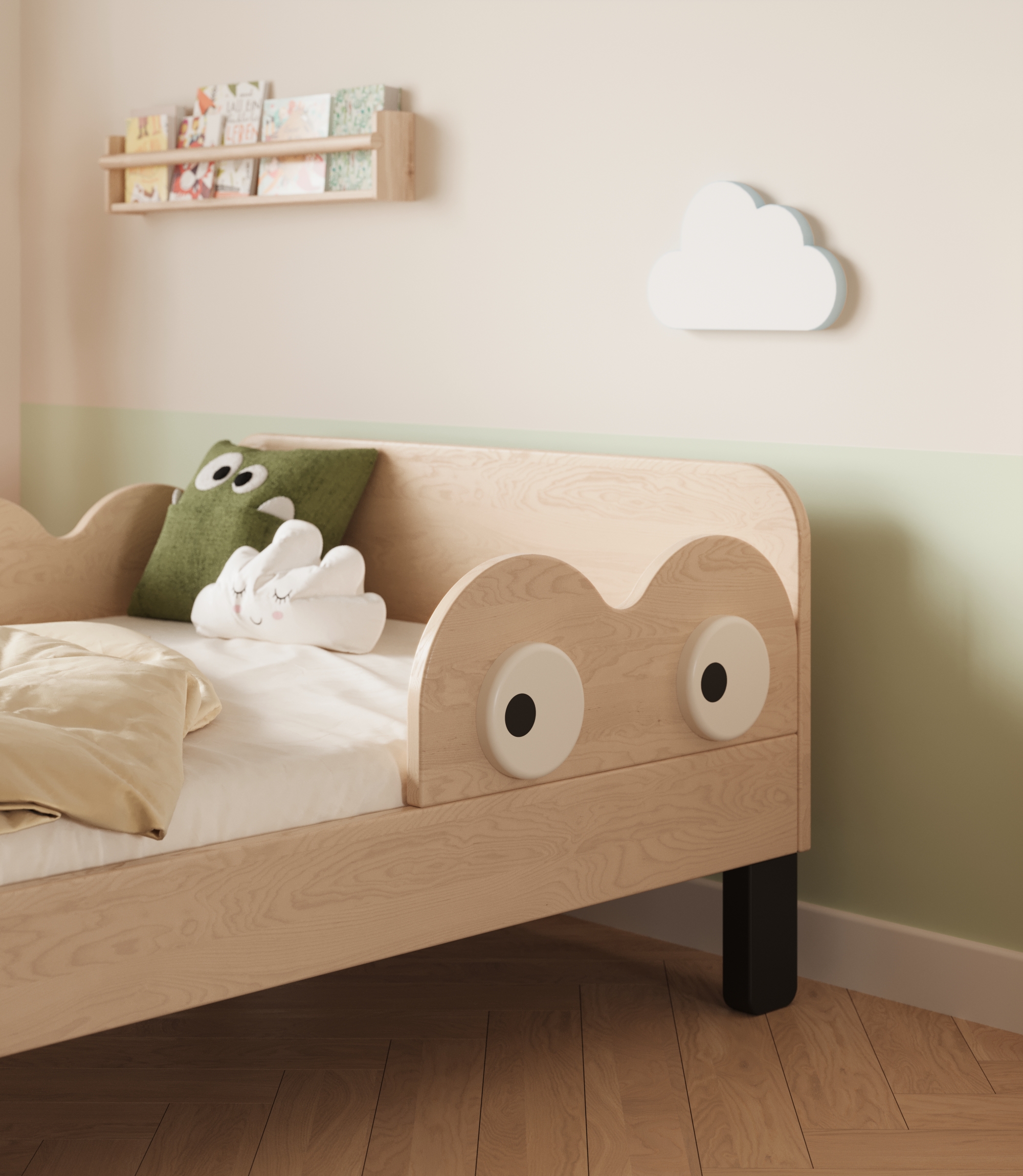 Children bed，Children's furniture，Creative furniture，furniture design ，Child mother and baby，