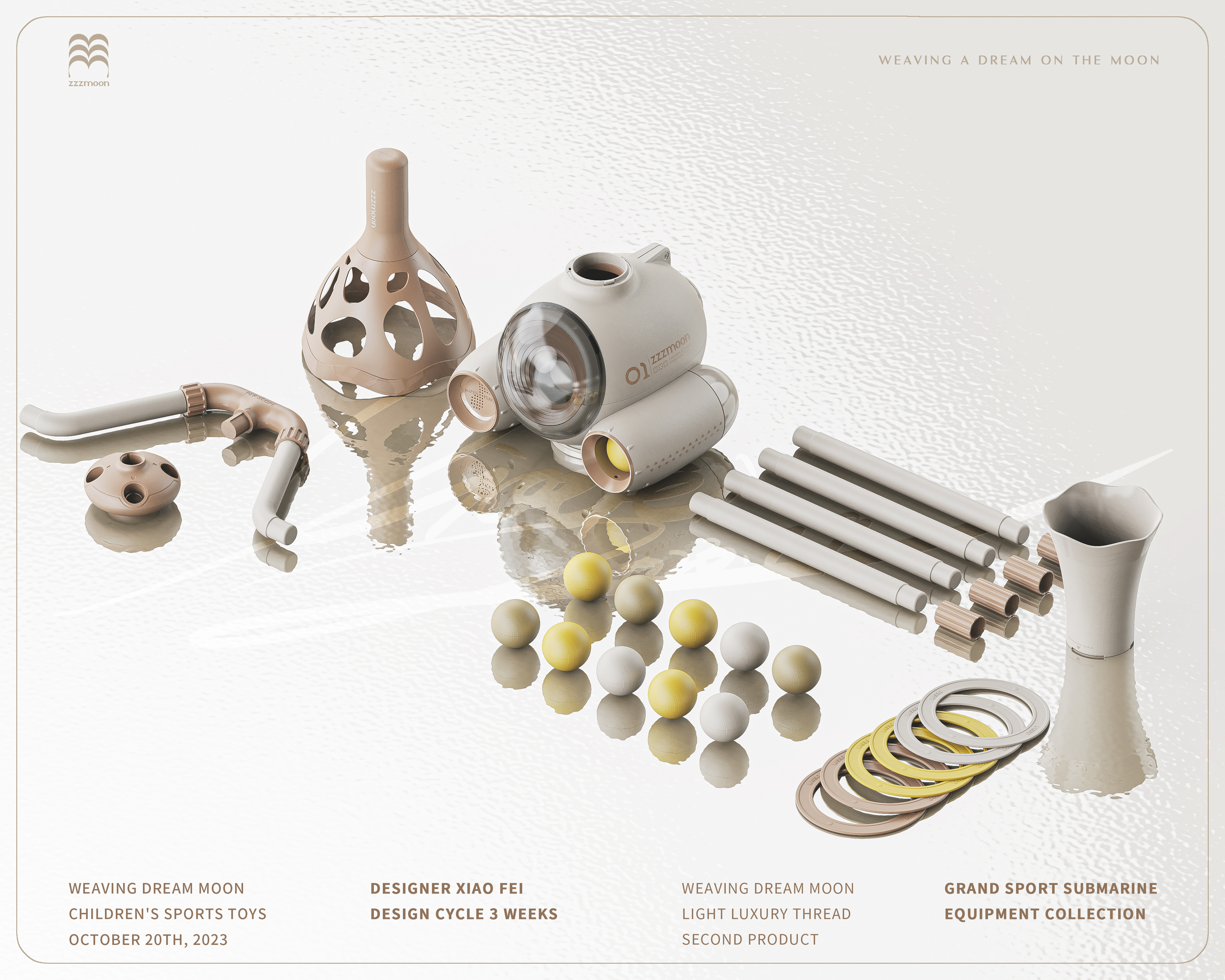 product design，industrial design，Children's toy design，Render，modeling，Children's Big Sports，